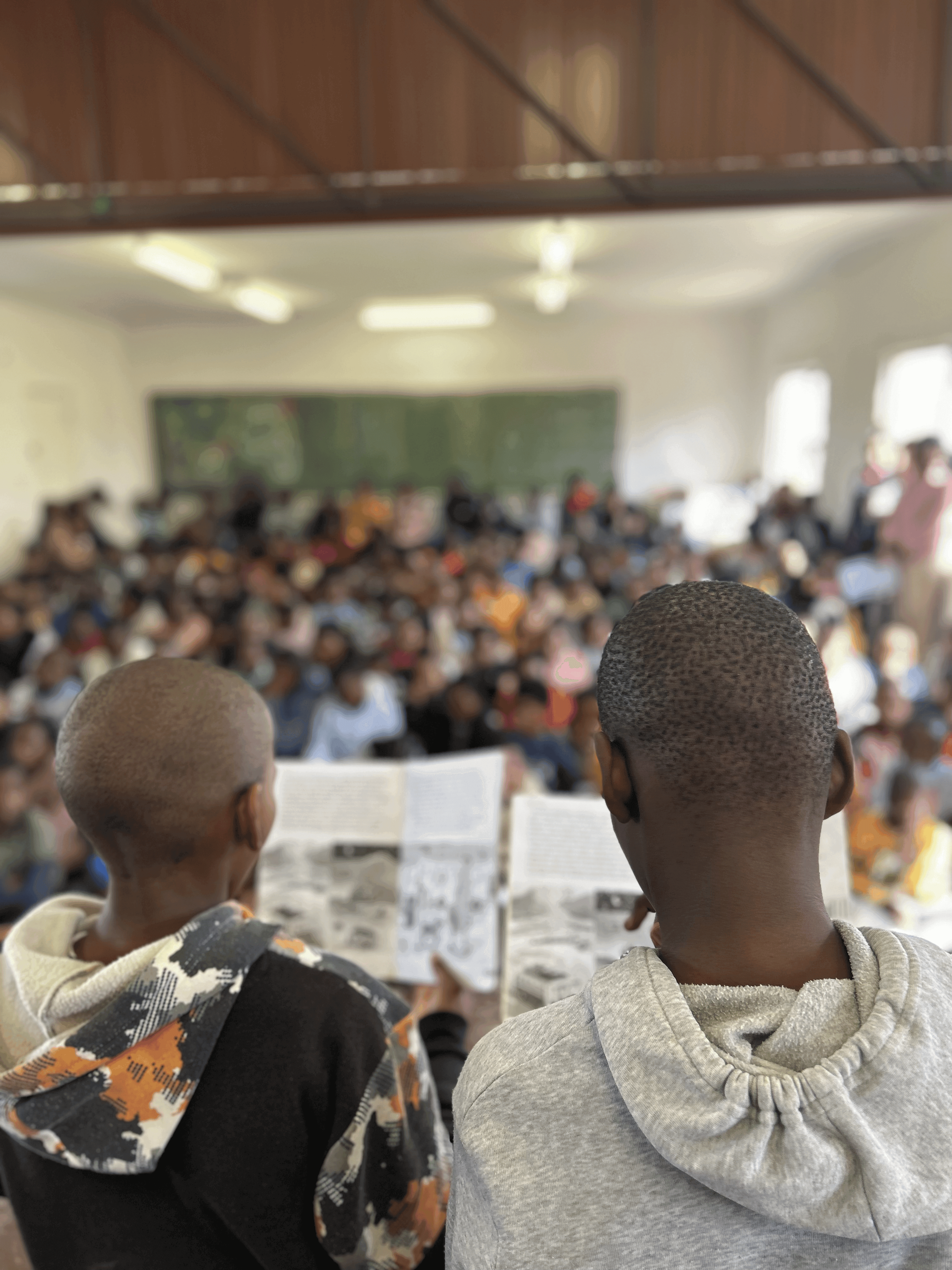 Zenzeleni school assembly